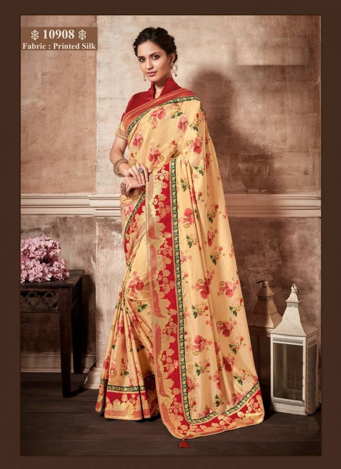 MAHOTSAV Norita Mirayaa Latest Fancy Designer Festive Wear Printed Silk Saree Collection